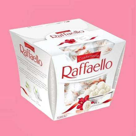Конфеты Raffaello миндаль и кокос 150г