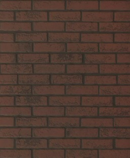 ПАНЕЛЬ  МДФ 0,93 * 2,2 м  КИРПИЧ ТЕМ-КРАСНЫЙ