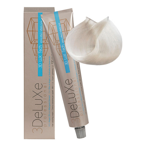 Стойкая крем-краска для волос Оттенок 10.00 Нейтральный 3DeLuXe 100мл