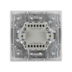 Выключатель Intro Plano 1-101-01 одноклавишный,10А-250В, IP20, СУ, белый