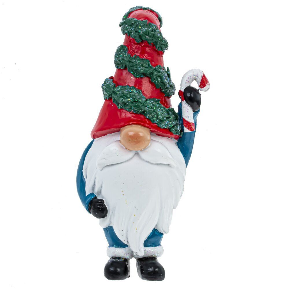 GAEM Фигурка декоративная "Ангел/Дед Мороз/Снеговик/Гном", L5 W3,5 H10,5 см, 4в.