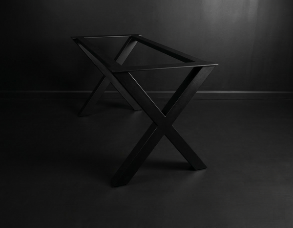 Подстолье из металла в стиле лофт №12