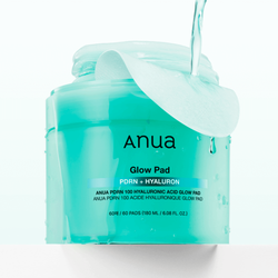 Anua PDRN 100 Hyaluronic Acid Glow Pad 60шт
