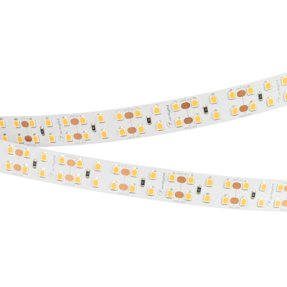 Светодиодная лента RT-A240-15mm 24V White6000 (19.2 W/m, IP20, 2835, 5m) (Arlight, -) 008771(2)