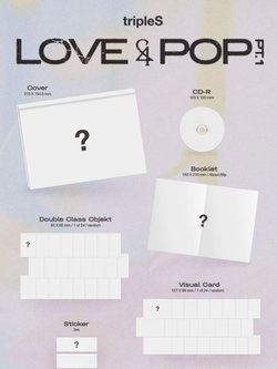 (ПРЕДЗАКАЗ) Альбом tripleS - LOVE & POP PT.1 Album 2 Version SET