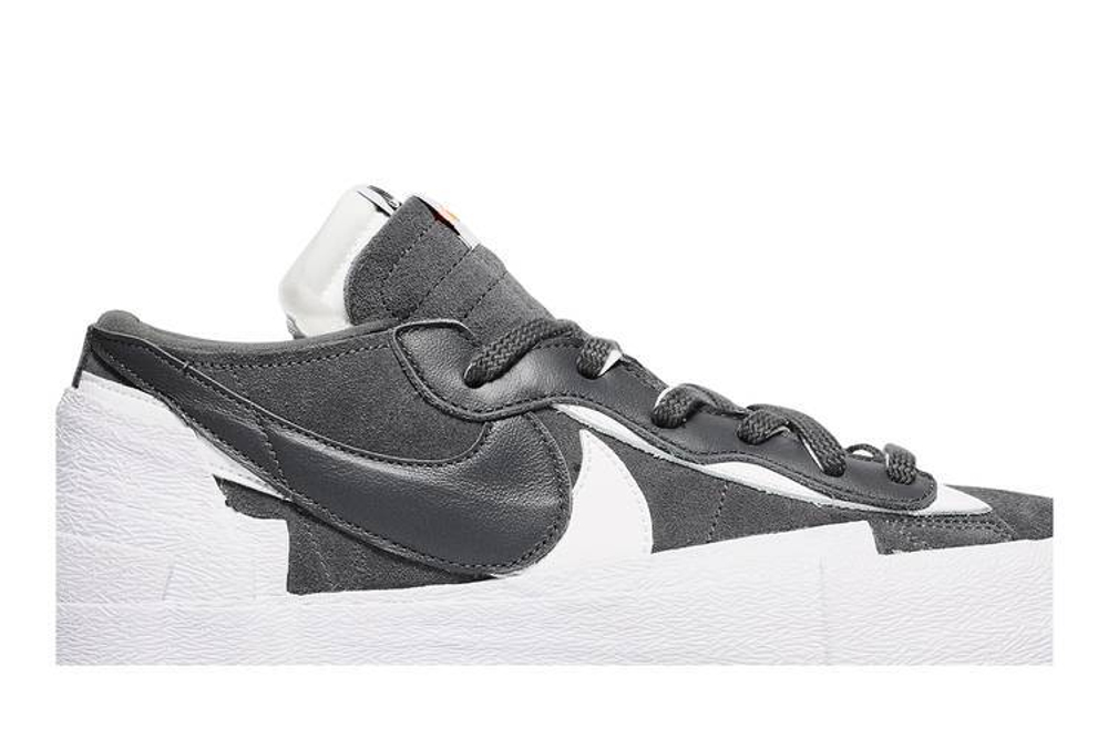 Кроссовки Sacai X Nike Blazer Low "Iron Grey"