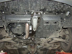Защита картера и КПП Sheriff для Toyota Avensis II (T250) 2003-2009 арт.24.0481