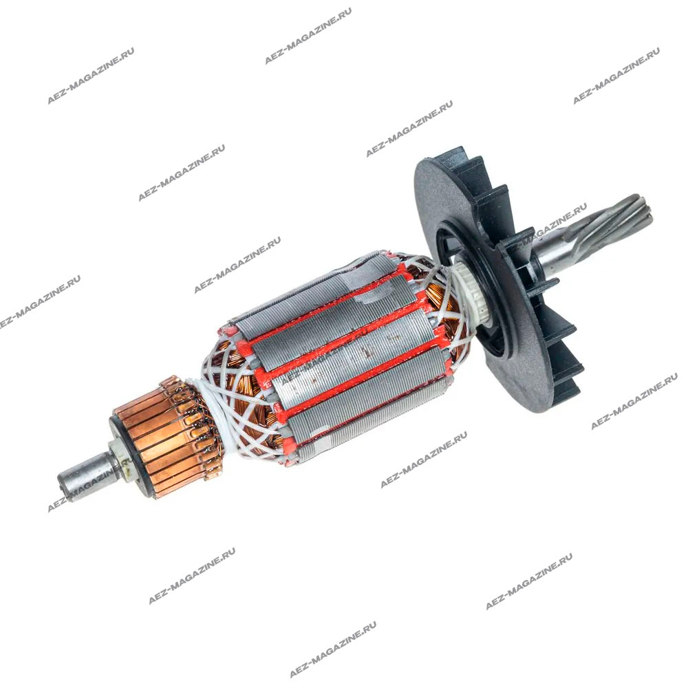 Якорь подходит для Bosh 2-24 в кит. исполнении укороченный пакет, L-пакета40, 7 зубов