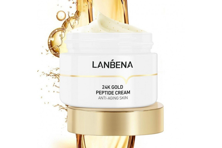 Крем для лица Lanbena 24K Gold Peptide Cream против морщин 50 г