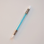 Кисть силиконовая двухсторонняя (цвет в ассортименте)