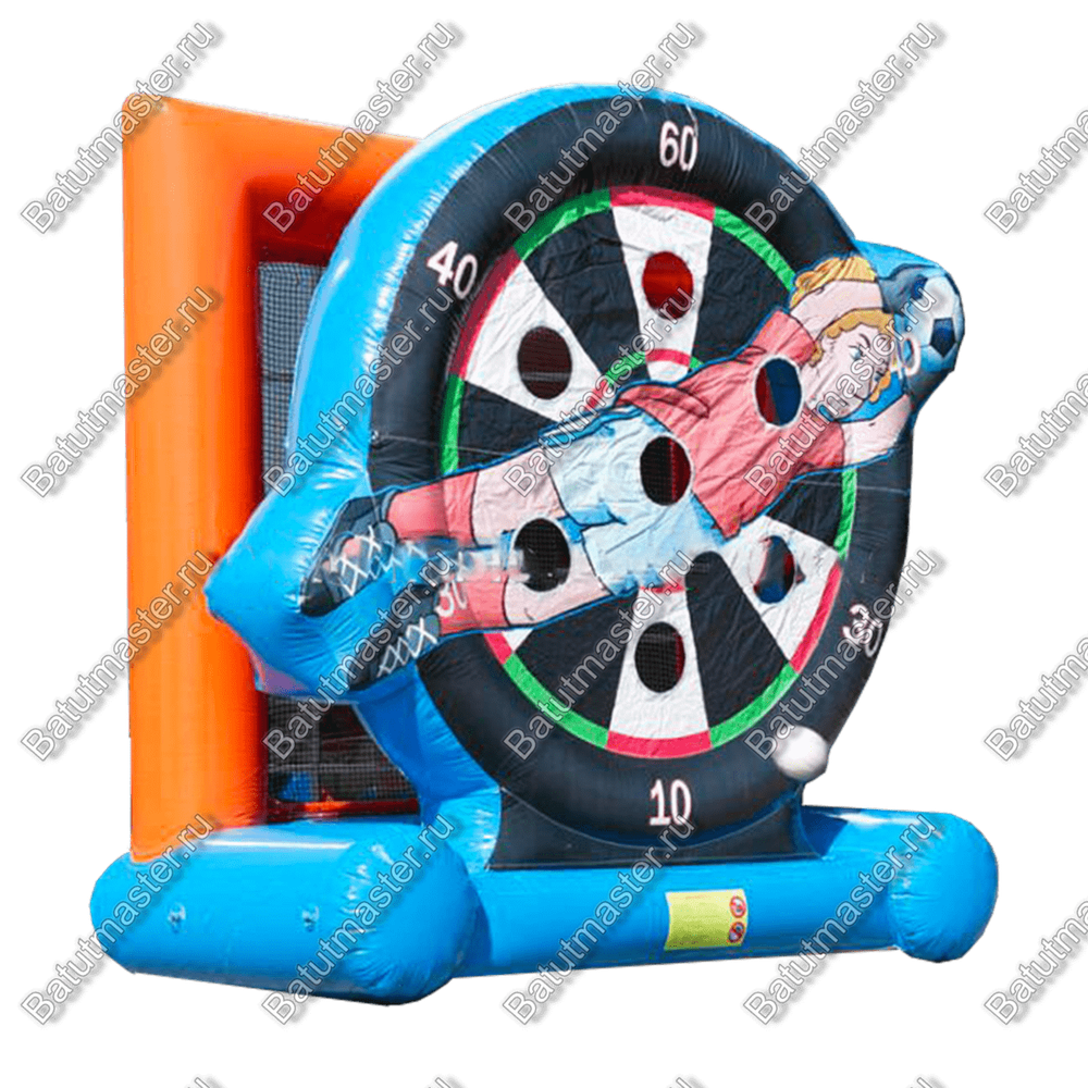 Надувной дартс "Футболист", 3*3*3 м