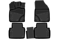 Коврики в салон для GEELY Cityray 2024 -, Внедорожник 5 дв., 4 шт. (полиуретан) ELEMENT3DAN0951210K