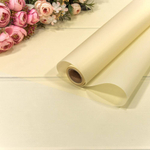 Пленка В рулоне 10 м х 58 см однотонная (Бежевый)