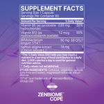 MicrobiomeLabs - Zenbiome Cope 60 capsules