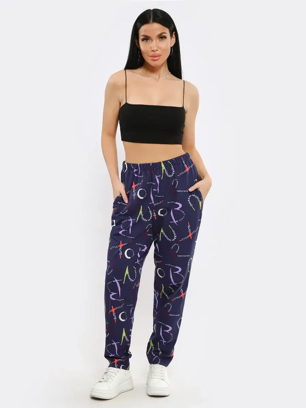 Брюки женские большие размеры