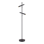 SL6210.405.02 Светильник напольный ST-Luce Черный/Черный, Золотистый LED 2*3W 3000K LILT
