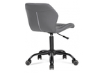 Офисное кресло Woodville Вальд экокожа серое
