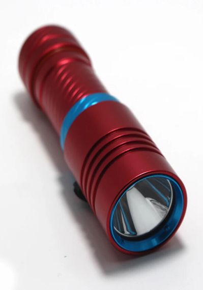Фонарь подводный универсальный N01 CREE XM-L L2 2000 lm холодный свет красный