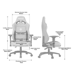 Кресло игровое Anda Seat T Compact, Серый