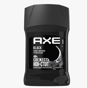 ДЕЗОДОРАНТ FOR MEN AXE Black 50МЛ