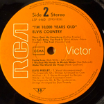 Elvis Presley ‎– Elvis Country (Германия 1971г.)
