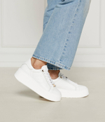 Кожаные кроссовки TWINSET - белый(242TGT184)