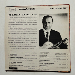 Винтажная виниловая пластинка LP Al Caiola On The Trail (USA 1964)