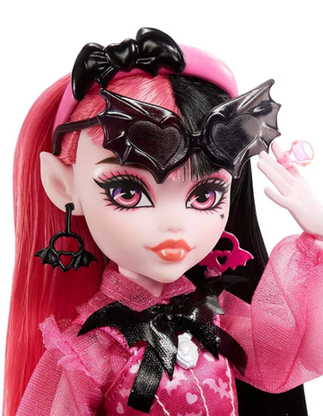 Кукла Монстер Хай Дракулаура 3 поколение | Monster High Draculaura HHK51 базовая g3 дракулаура кукла-персонаж (6+)