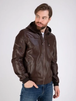 Куртка кожаная из натуральной кожи