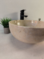 Раковина из мрамора Bowl Cream Smal BM-60348 40*40*17