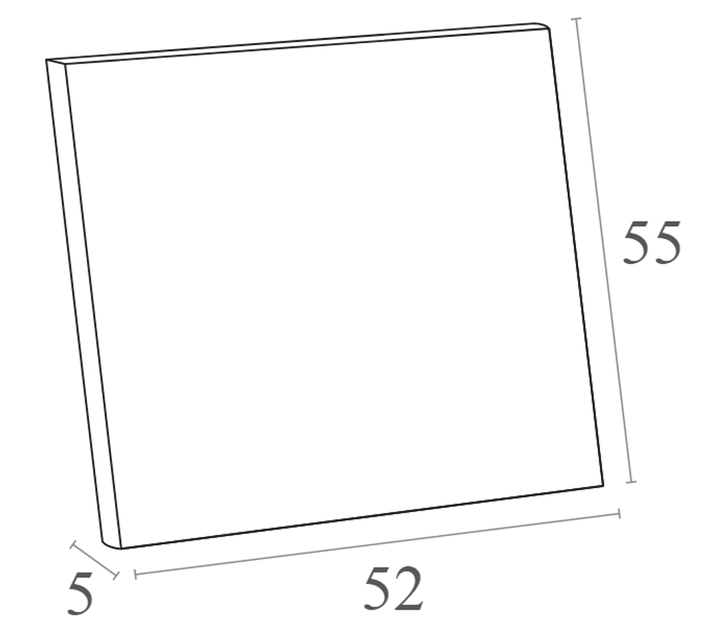 Подушка для спинки кресла Siesta Contract Artemis XL, белый