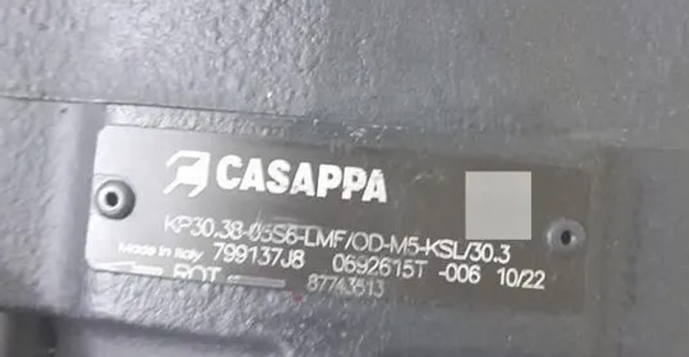 Гидравлический насос  Cassapa KP30.38-05S6