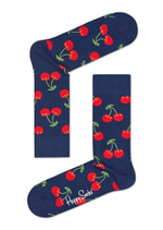 Темно-синие носки Cherry Sock с вишенками (Размер: 29) (Цвет: темно-синий)