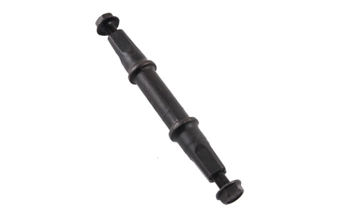 Вал каретки KENLI квадрат 3S, стакана 68мм, длина 124,5мм, с болтами M8x18мм