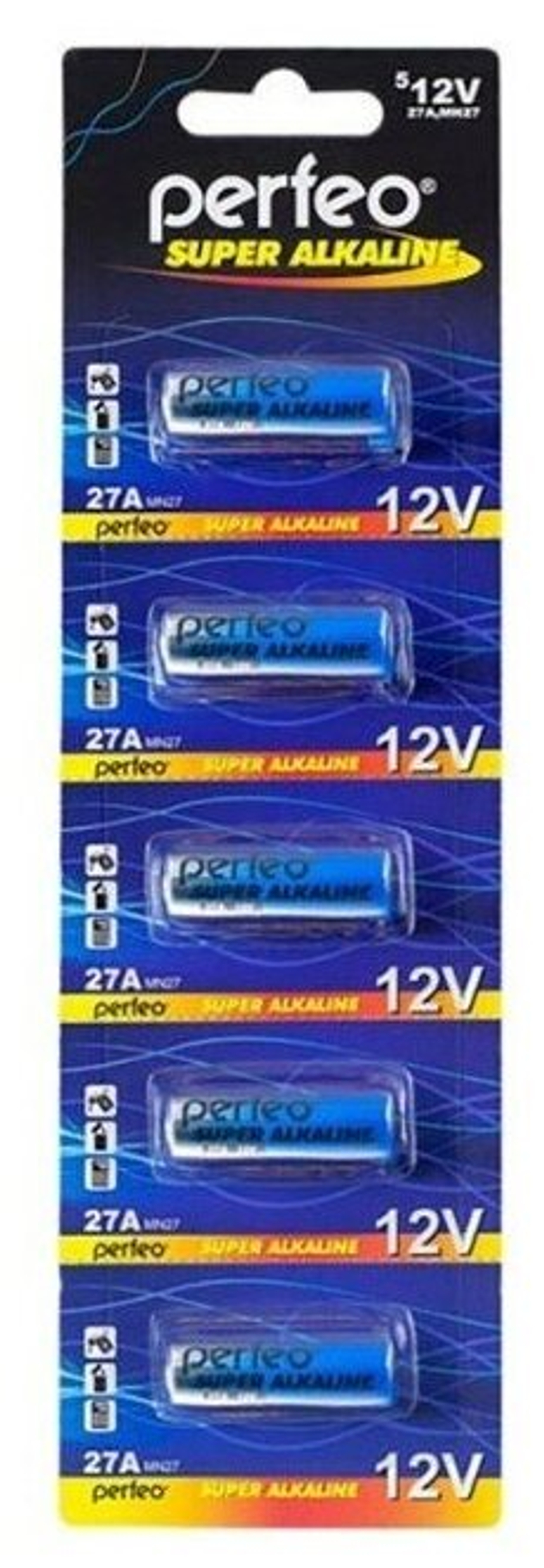 батарейка Perfeo 27А-5BL SuperAlkaline