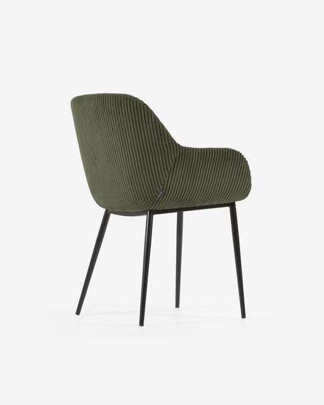 Стул Konna зеленый вельвет | La Forma | Испания | Купить в Hallberg.ru