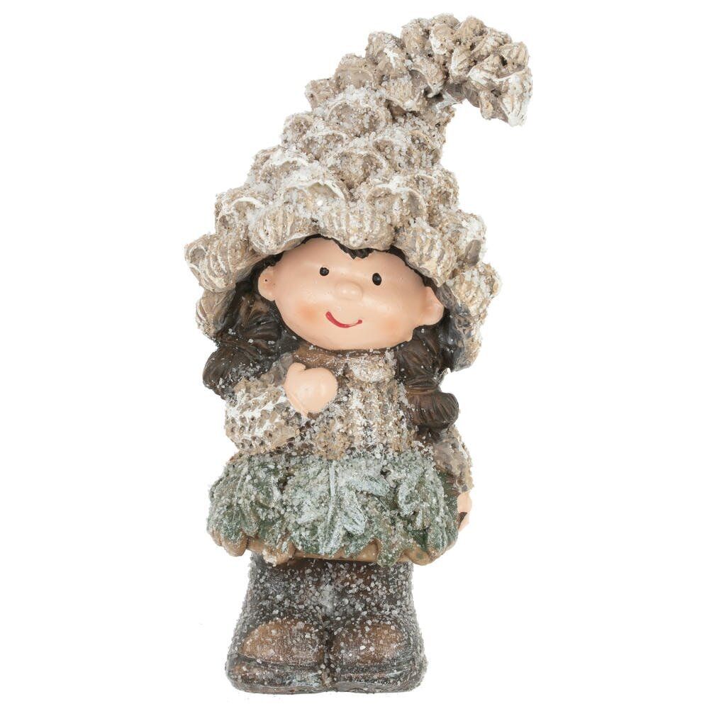 GAEM Фигурка декоративная "Мальчик/ Девочка", L6 W5,5 H14 см, 2в.