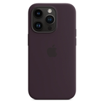 Силиконовый чехол с поддержкой MagSafe Apple Silicone Case для iPhone 14 Pro, Elderberry (Черничный)
