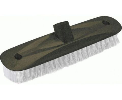 Щетка для пола 235 мм ШРОБЕР с коротким ворсом СЕРАЯ