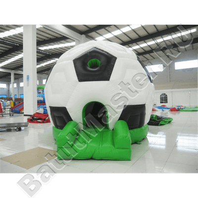 Коммерческий надувной батут «Футбольный мяч» с крышей, 4,5*4,5*5