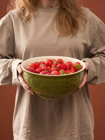 Миска english gardens, 3 л, травянисто-зеленая