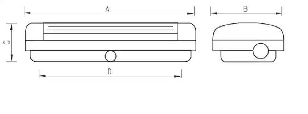Световой указатель URAN 6523-4 LED СТ
