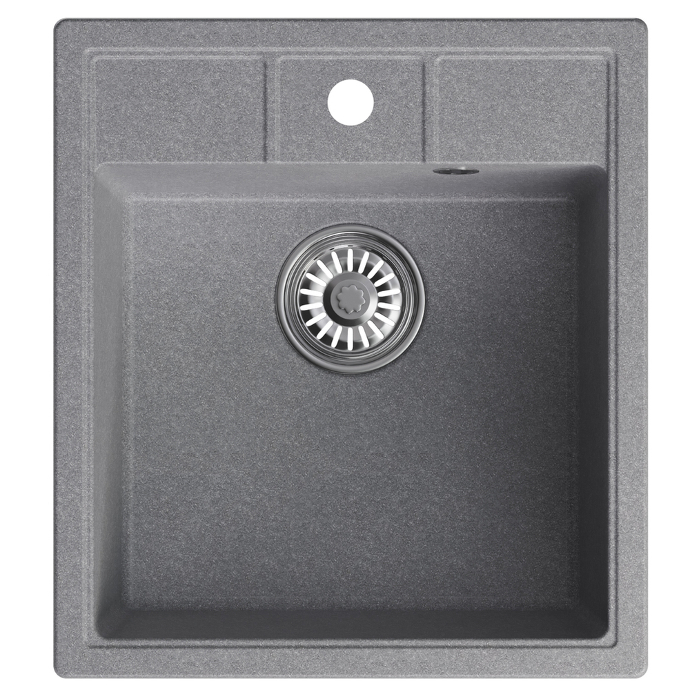 Мойка ML-GM28 КОМФОРТ графит (342), 450*500*190мм