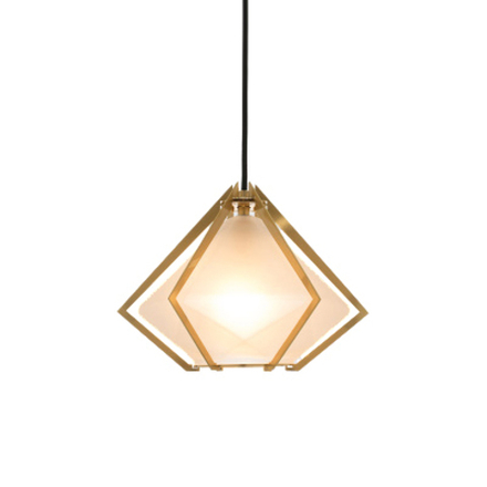 Pendant design lamp  Harlow 2 by Gabriel Scott (White)
