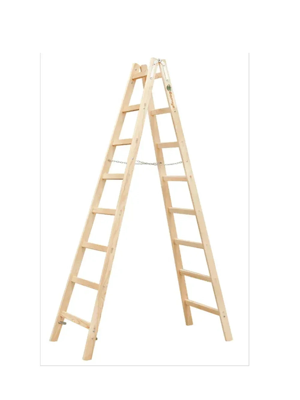 Стремянка-ходуля деревянная 8 (2*8) Line 2,5 метров