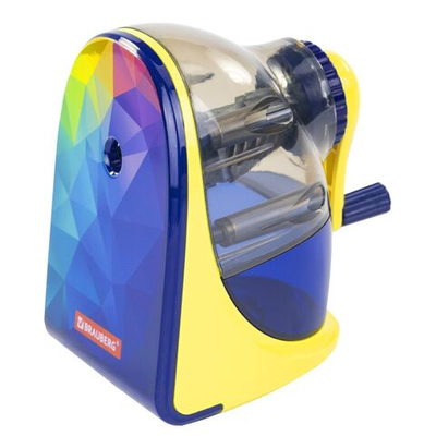 Точилка механическая BRAUBERG MULTICOLOR , корпус с печатью 228489