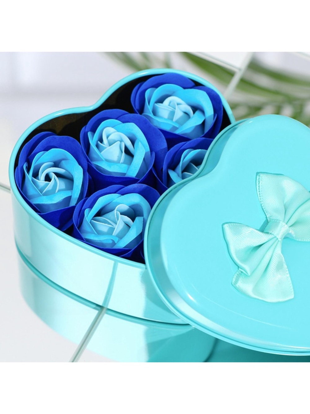 Мыльные розочки, трёхцветные, набор 6 шт.