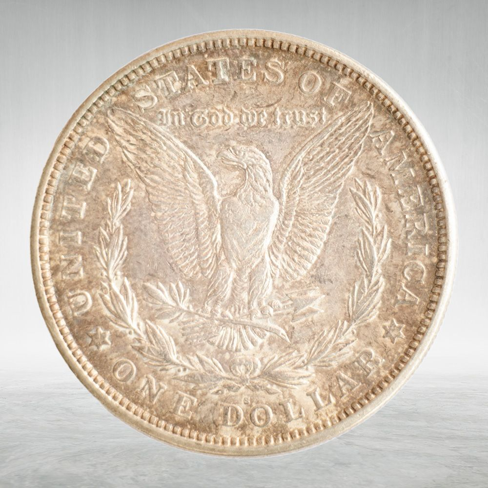 USA, 1 Dollar, 1921 - Morgan Dollar (S), VF