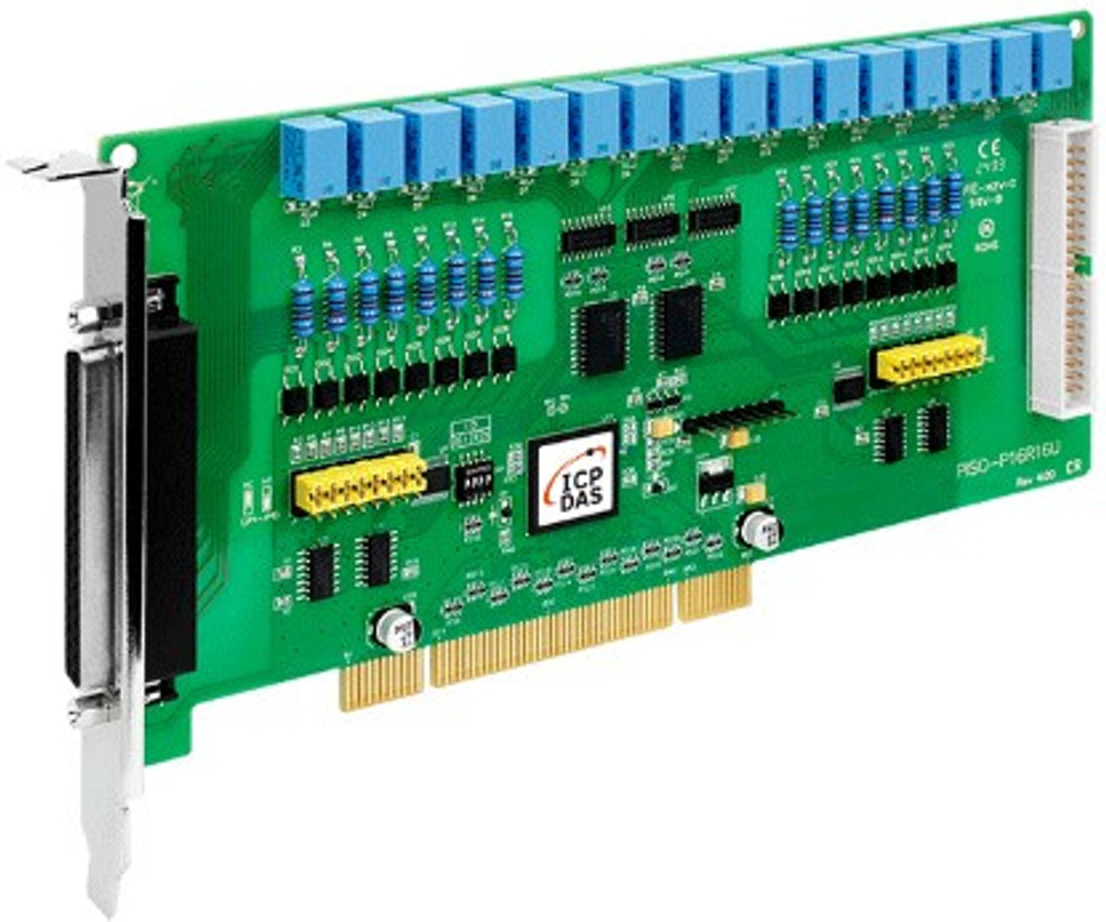 Плата ICP DAS PISO-P16R16U CR