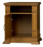 Тумба прикроватная "Верди Классик" П3.0487.1.03-01 (Дуб рустикаль, Массив)